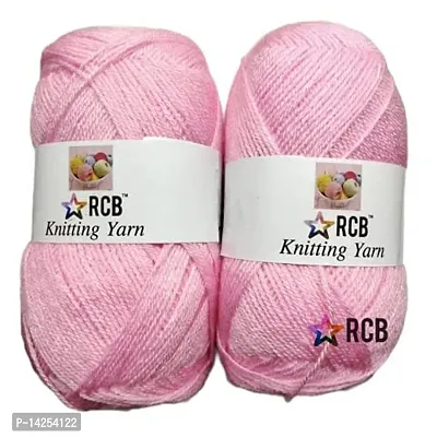 Rcb Bigboss Knitting Yarn 3Ply Wool, 200 Gm Best Used With Knitting Needles, Crochet Needles Wool Yarn For Knitting. Shade No.20