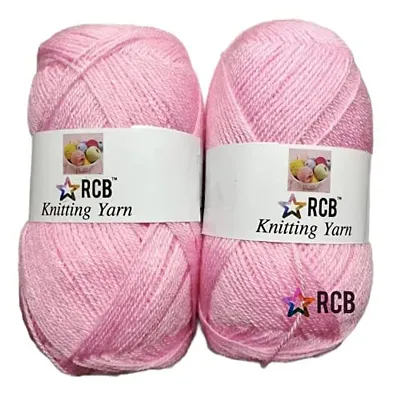 Rcb Bigboss Knitting Yarn 3Ply Wool, 200 Gm Best Used With Knitting Needles, Crochet Needles Wool Yarn For Knitting. Shade No.20