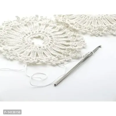 PONY Aluminum Crochet Hook (kiroshiya) Knitting Needles for Sewing Craft Set of 9( Size: 2mm, 2.25mm, 2.50mm, 3mm, 3.25mm, 3.50mm, 4mm, 4.50mm, 5mm) Length 13cm, 6G-14G-thumb3