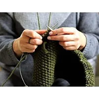 Ntgs Baby Soft 100% Acrylic Wool (Light Baby Pink) (8 Pc) 4 Ply Wool Ball Hand Knitting Wool Art Craft Soft Fingering Crochet Hook Yarn, Needle Knitting Yarn Thread Dyed Shade No-1-thumb3