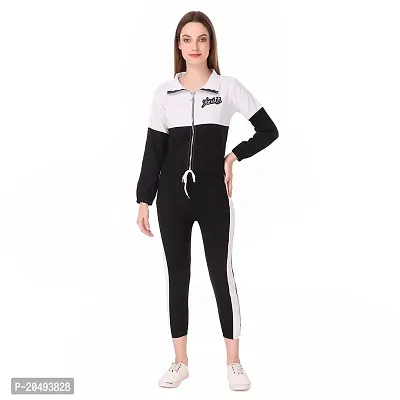 Women's Solid Stripes Track Suit  Women's Striped Tracksuit Top