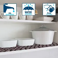 Wings Star Shelf Liners for Kitchen Shelves, Shelf Liners for cupboards, Shelves Covers Sheets mat roll for Wardrobe, Drawer mats Liners for Kitchen, 100 % Waterproof (10 Meter,KUM116)-thumb2