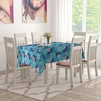 Wings Star Dining Table Cover 6 Seater Waterproof, Size:60""x90"", KUM43-thumb1