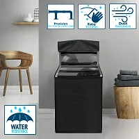 Wings Star Waterproof & Dust-Proof Top Loading Fully Automatic Washing Machine Cover for 8 Kg, 8.5 Kg, 9 Kg, 9.5 Kg,10 Kg | Washing Machine Cover Top Load (Military Color)-thumb1