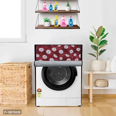 Wings Star Front Load Washing Machine Cover for LG 5.5 Kg, 6 Kg & 6.5 Kg (60cmsX48cmsX86cms) | Waterproof & Dust-Proof Front Load Washing Machine Cover For LG | Washing Machine Cover, KUM08-thumb3