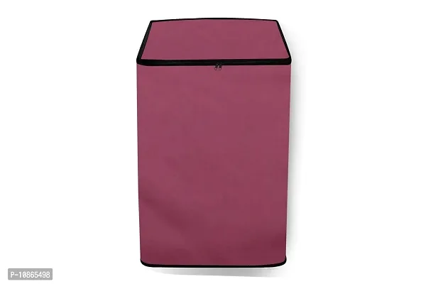 Wings Star Washing Machine Cover for Fully Automatic Top Load LG T8068TEEL3 7Kg Model, Red Color-thumb4