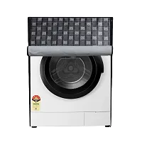 Wings Star Front Load Washing Machine Cover for LG 5.5 Kg, 6 Kg & 6.5 Kg (60cmsX48cmsX86cms) | Waterproof & Dust-Proof Front Load Washing Machine Cover For LG | Washing Machine Cover, KUM42-thumb3