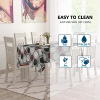 Wings Star Dining Table Cover 6 Seater Waterproof, Size:60""x90"", KUM130-thumb2