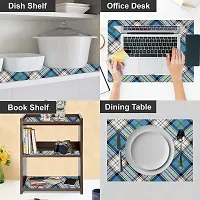 Wings Star Shelf Liners for Kitchen Shelves, Shelf Liners for cupboards, Shelves Covers Sheets mat roll for Wardrobe, Drawer mats Liners for Kitchen, 100 % Waterproof (10 Meter,KUM137)-thumb1