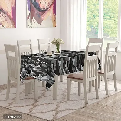 Wings Star Dining Table Cover 6 Seater Waterproof, Size:60""x90"", KUM107-thumb2