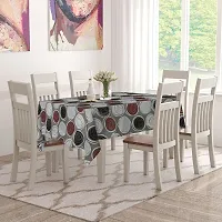 Wings Star Dining Table Cover 6 Seater Waterproof, Size:60""x90"", KUM130-thumb1