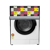 Wings Star Front Load Washing Machine Cover for LG 5.5 Kg, 6 Kg & 6.5 Kg (60cmsX48cmsX86cms) | Waterproof & Dust-Proof Front Load Washing Machine Cover For LG | Washing Machine Cover, KUM84-thumb3