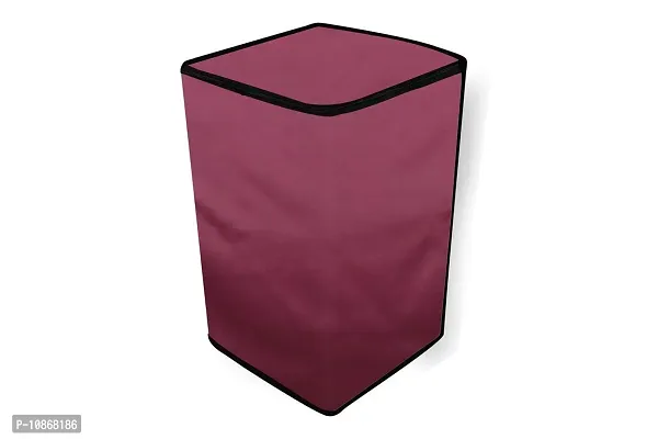 Wings Star Top Load Washing Machine Cover for LG 7 KG Fully-Automatic Top Loading T70SJSS1Z, Maroon-thumb5