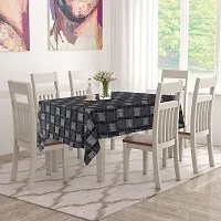 Wings Star Dining Table Cover 6 Seater Waterproof, Size:60""x90"", KUM42-thumb1