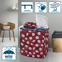 Wings Star Washing Machine Cover for Whirlpool 7 Kg 5 Star Semi-Automatic Top Loading Washing Machine (SUPERB ATOM 7.0) - Dustproof & Waterproof Washing Machine Cover, KUM08-thumb1