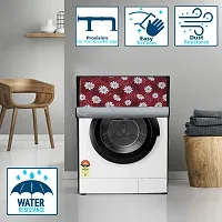 Wings Star Front Load Washing Machine Cover for LG 6.5 Kg & 8Kg (60cmsX60cmsX86cms) | Waterproof & Dust-Proof Front Load Washing Machine Cover For LG | Washing Machin Cover, KUM08-thumb1