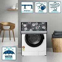 Wings Star Front Load Washing Machine Cover for LG 7 Kg & 7.5Kg (60cmsX53cmsX86cms) | Waterproof & Dust-Proof Front Load Washing Machine Cover For LG | Washing Machin Cover, KUM117-thumb1