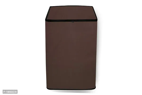 Wings Star Top Load Washing Machine Cover for Samsung 7 Kg Fully-Automatic Top Loading WA70H4300HP, Coffee-thumb3