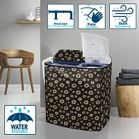 Wings Star Washing Machine Cover for Samsung 6.5 Kg 5 Star Semi-Automatic Top Loading Washing Machine (WT65R2200LL/TL) - Dustproof & Waterproof Washing Machine Cover, KUM35-thumb1