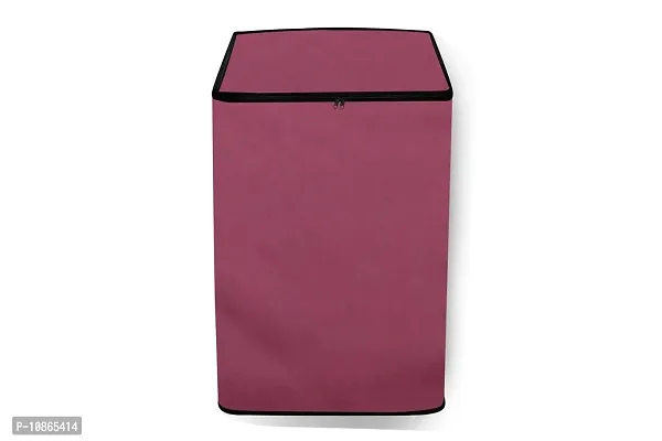 Wings Star Washing Machine Cover for Fully Automatic Top Load LG T7508TEDLL 6.5Kg Model, Lightpink Color-thumb4