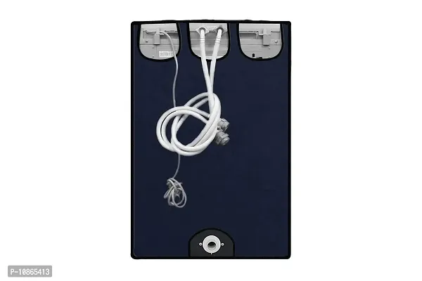 Wings Star Washing Machine Cover for Fully Automatic Top Load LG T8067TEELR 7Kg Model, Darkblue Color-thumb2