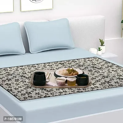 Wings Star Bed Server Food Mat | Stain Free Oil and Waterproof Bed Server Food Mat | Mattress Protector Bed Server (27x40 Inches), KUM97-thumb0