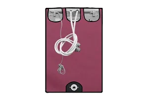 Wings Star Top Load Washing Machine Cover for Samsung 6.5 Kg Fully-Automatic Top Loading WA65M4500HP, Maroon-thumb3