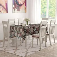 Wings Star Dining Table Cover 6 Seater Waterproof, Size:60""x90"", KUM113-thumb1