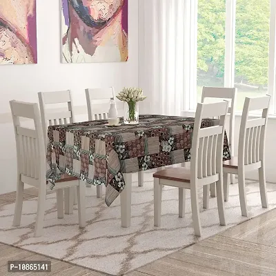 Wings Star Dining Table Cover 6 Seater Waterproof, Size:60""x90"", KUM113-thumb2