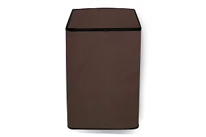 Wings Star Washing Machine Cover for Fully Automatic Top Load LG T7569NDDL 6.5Kg Model, Brown Color-thumb3