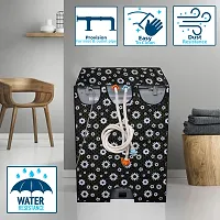 Wings Star LG Top Load Washing Machine Cover for 6 kg, 6.2 Kg, 6.5 Kg, 7 Kg (58 X 58 X 88 cm) | Waterproof & Dust-Proof Top Loading Fully Automatic Washing Machine Cover for LG, KUM52-thumb1