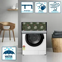 Wings Star Front Load Washing Machine Cover for LG 7 Kg & 7.5Kg (60cmsX53cmsX86cms) | Waterproof & Dust-Proof Front Load Washing Machine Cover For LG | Washing Machin Cover, KUM85-thumb1