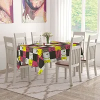 Wings Star Dining Table Cover 6 Seater Waterproof, Size:60""x90"", KUM84-thumb1