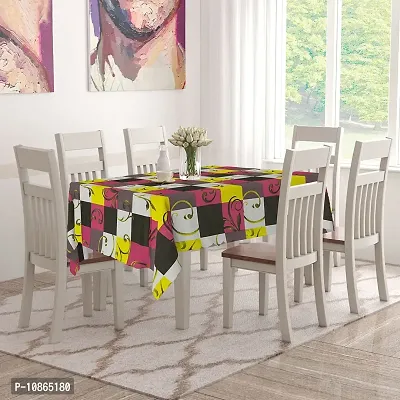 Wings Star Dining Table Cover 6 Seater Waterproof, Size:60""x90"", KUM84-thumb2