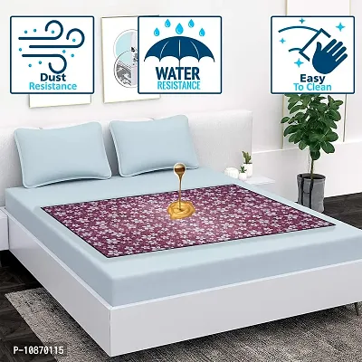 Wings Star Bed Server Food Mat | Stain Free Oil and Waterproof Bed Server Food Mat | Mattress Protector Bed Server (27x40 Inches), KUM112-thumb2