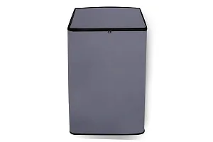 Wings Star Washing Machine Cover for Fully Automatic Top Load LG T8068TEEL3 7Kg Model, Grey Color-thumb3