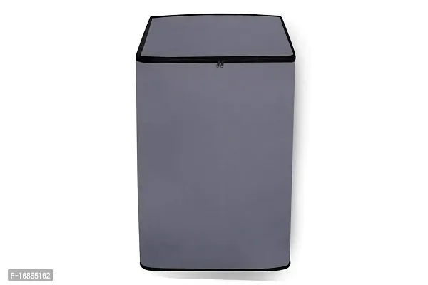 Wings Star Washing Machine Cover for Fully Automatic Top Load LG T8068TEEL3 7Kg Model, Grey Color-thumb4