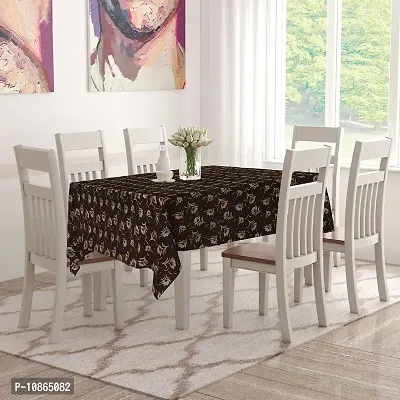 Wings Star Dining Table Cover 6 Seater Waterproof, Size:60""x90"", KUM36-thumb2