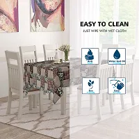 Wings Star Dining Table Cover 6 Seater Waterproof, Size:60""x90"", KUM113-thumb2