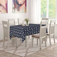 Wings Star Dining Table Cover 6 Seater Waterproof, Size:60""x90"", KUM05-thumb1