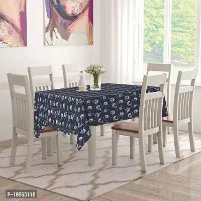 Wings Star Dining Table Cover 6 Seater Waterproof, Size:60""x90"", KUM05-thumb2