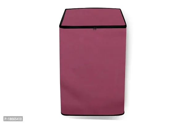 Wings Star Washing Machine Cover for Fully Automatic Top Load LG T8067TEELR 7Kg Model, Red Color-thumb4