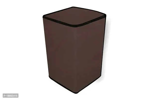 Wings Star Washing Machine Cover for Fully Automatic Top Load LG T7569NDDL 6.5Kg Model, Brown Color-thumb3