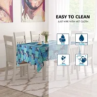 Wings Star Dining Table Cover 6 Seater Waterproof, Size:60""x90"", KUM43-thumb2