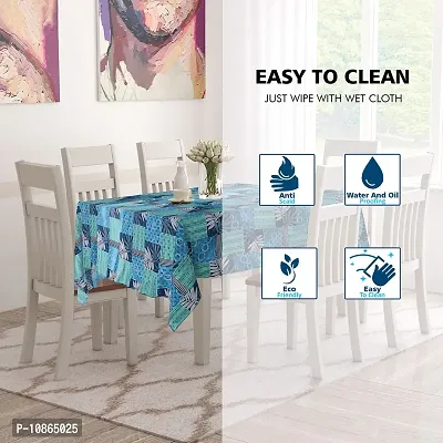 Wings Star Dining Table Cover 6 Seater Waterproof, Size:60""x90"", KUM43-thumb3