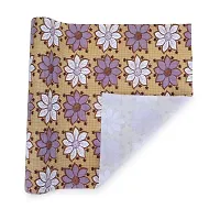 Dakshya Industries Floral PVC Wardrobe Kitchen Drawer Cupboard Cabinet Shelf Mat, Shelf Liner 5 Mtr - Multi-thumb1