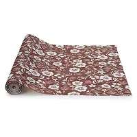 Dakshya Industries PVC Printed Table Cover Printed,Washable Waterproof Table Protector (Brown, Center Table Cover 60X40 inches)-thumb2