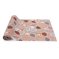 Dakshya Industries PVC Printed Table Cover Printed,Washable Waterproof (Light Pink, 5 Meter Roll)-thumb1