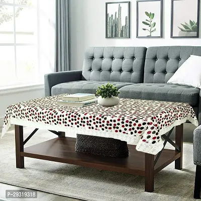 Trendy PVC Printed Waterproof Rectangle 4 Seater Table Cover 40x60 Inch -Multicolor-thumb3