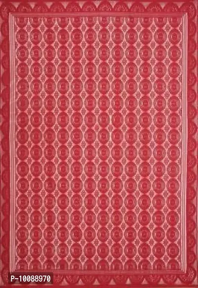 Dakshya Industries Cotton Dining Table Cover (60x90 Inches) - Maroon-thumb3